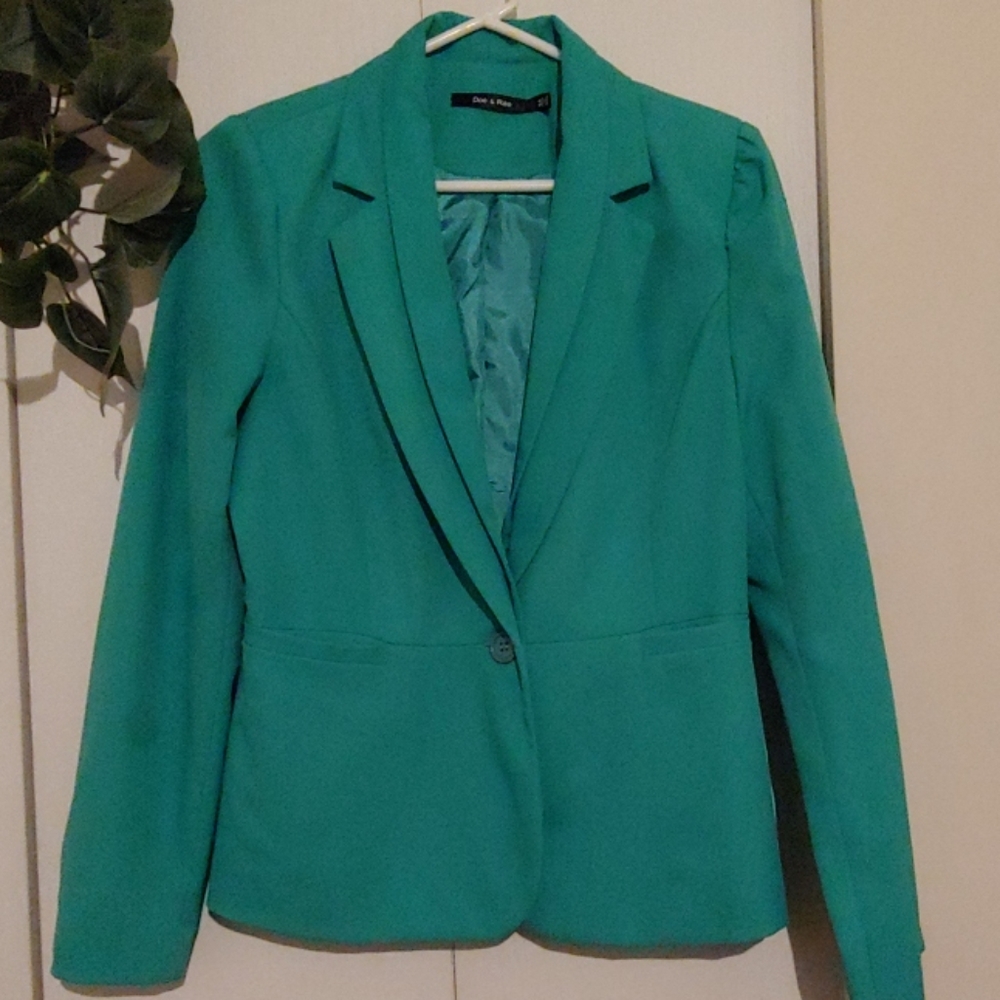 Turquoise Blazer